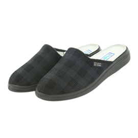 Zapatos de hombre BefadoZapatillas 125m, zapatillas sanitarias negro gris 3 Zapatos de hombre BefadoZapatillas 125m, zapatillas sanitarias negro gris 3