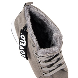 Zapatillas gris cálido 8