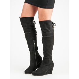 Cm Paris Botas por encima de la rodilla negro 3