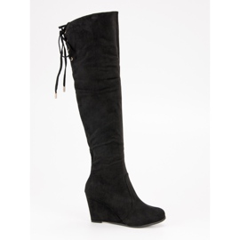 Cm Paris Botas por encima de la rodilla negro 1