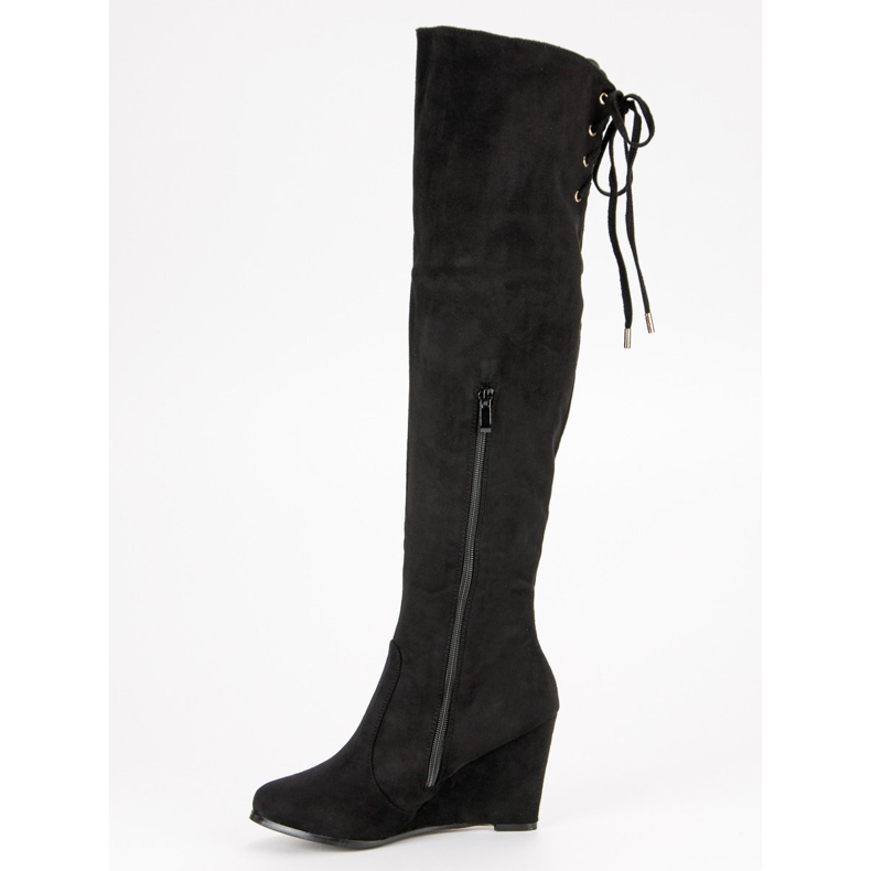 Cm Paris Botas por encima de la rodilla negro 2