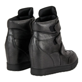 J. Star Zapatillas con Brocart negro 4