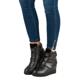 J. Star Zapatillas con Brocart negro 6