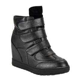 J. Star Zapatillas con Brocart negro 2