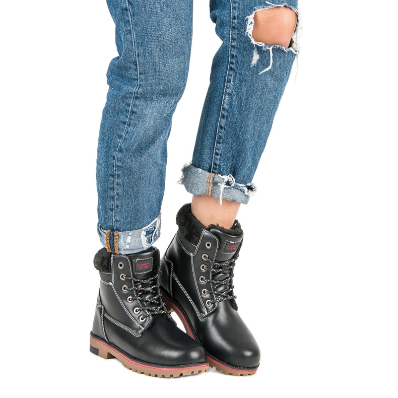 Arrigo Bello Tramperos de invierno cálido negro 1 Arrigo Bello Tramperos de invierno cálido negro 1