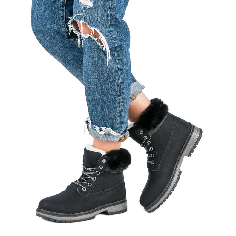 Fgm Paris Tramperos negros con pelo 2 Fgm Paris Tramperos negros con pelo 2