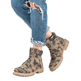 Via Giulia  Tramperos militares multicolor 1