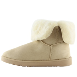 Emusy con pompón beige SP04P Beige 1
