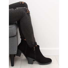 Botas negras de tacón ancho 2013 Black negro 2