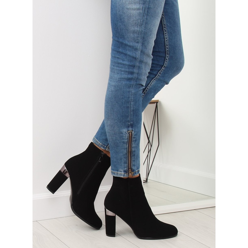 Botas negras de tacón 266-10 Black negro 2 Botas negras de tacón 266-10 Black negro 2