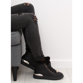 Zapatillas negras con aislamiento F506 negro 7