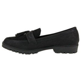 Queen Vivi Mocasines negros 6