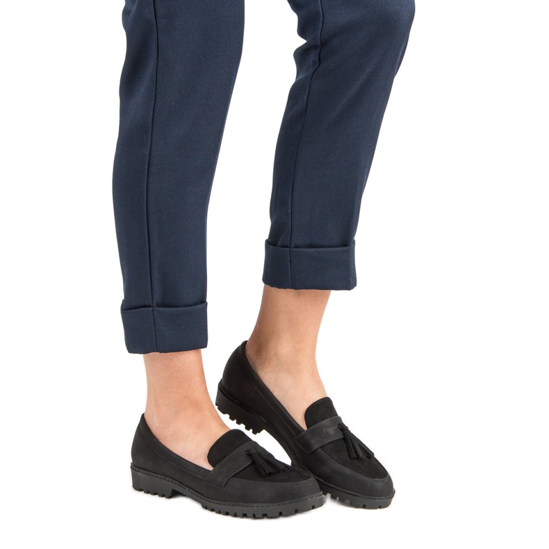 Queen Vivi Mocasines negros 2