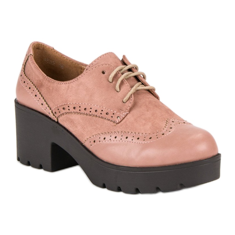 Ch. Creation Zapatos rosas elegantes rosado 1