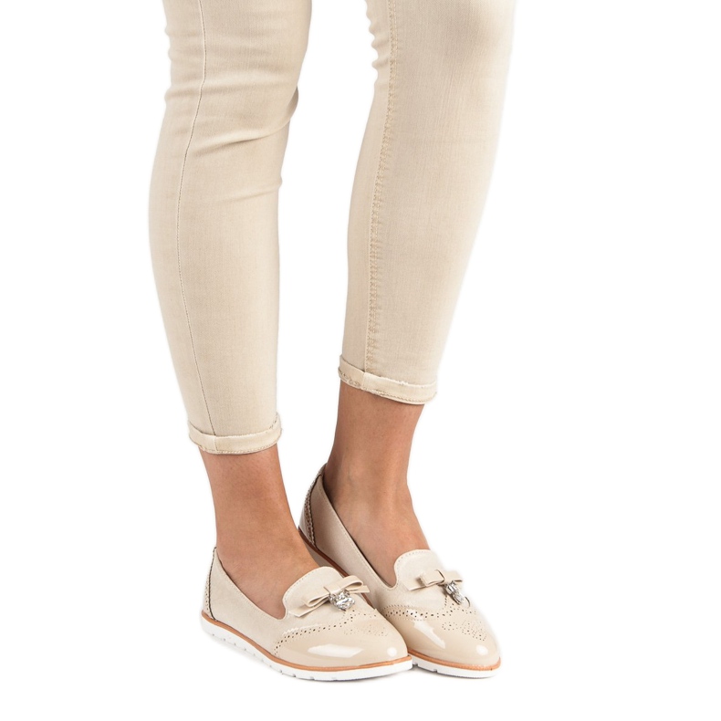 SDS Mocasines de moda marrón 1