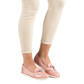 SDS Mocasines de moda rosa 2