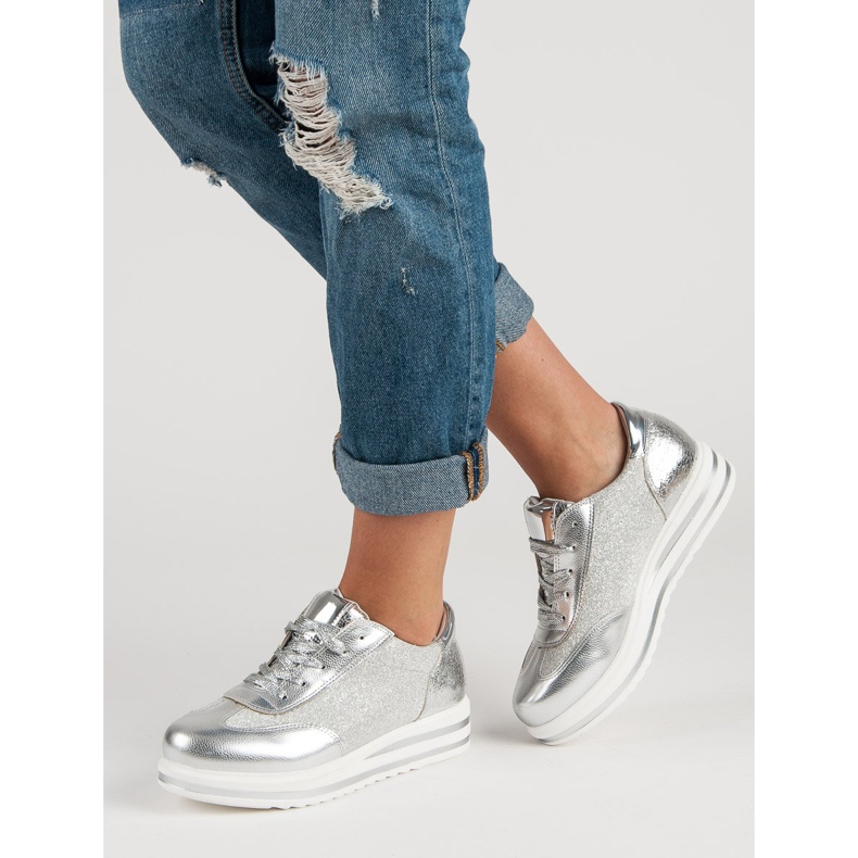 Fama Zapatillas de moda gris 2