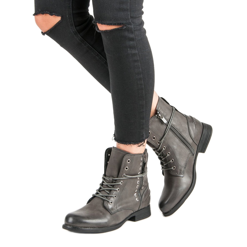 Kayla Botas Rock Grises 2