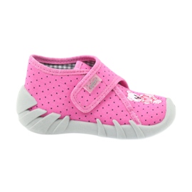 Calzado infantil befado zapatillas 112P185 rosado 1