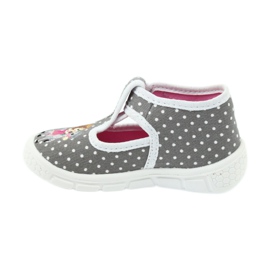 Zapatos befado para niños miel pu 531P006 blanco gris 2