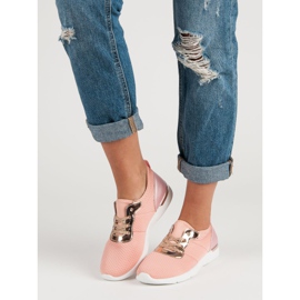 Zapatos deportivos rosas rosado 2