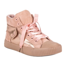 Zapatillas Rosa Altas rosado 4