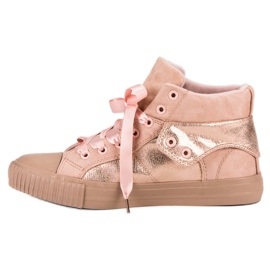 Zapatillas Rosa Altas rosado 5