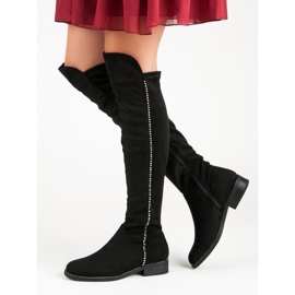 Seastar Botas por encima de la rodilla negro 3
