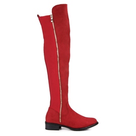 Seastar Botas rojas con cremallera rojo 4
