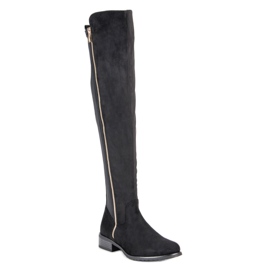 Seastar Botas negras con cremallera negro 4