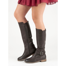 Botas de montar clásicas gris 1