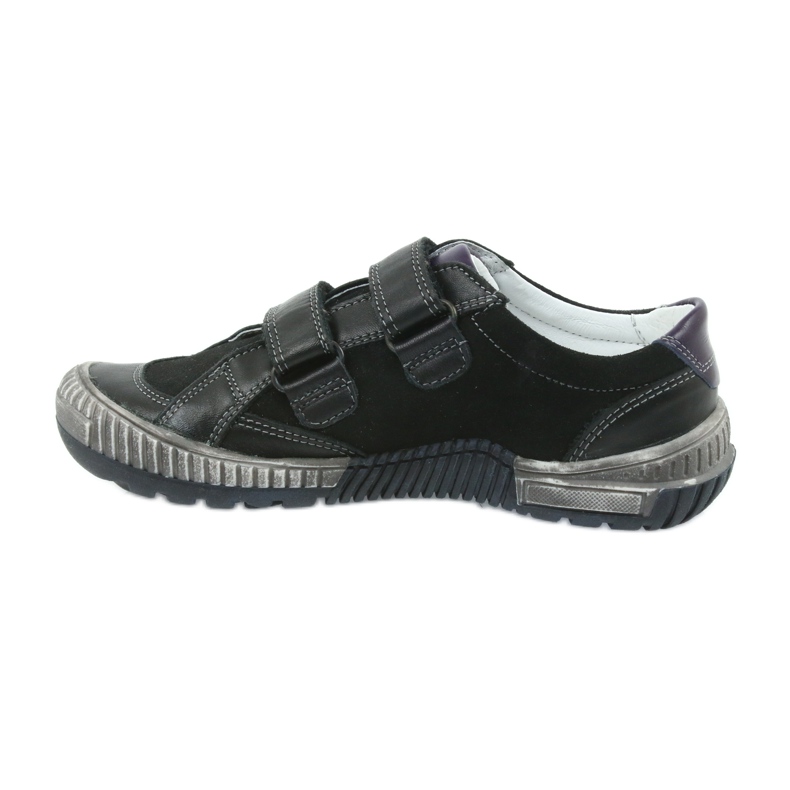 Zapatos niño Bartek 55287 negro gris verde 2
