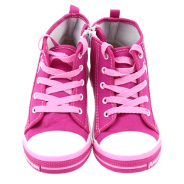 American Club Zapatillas rosas con cremallera American TEN13 azul rosado 4
