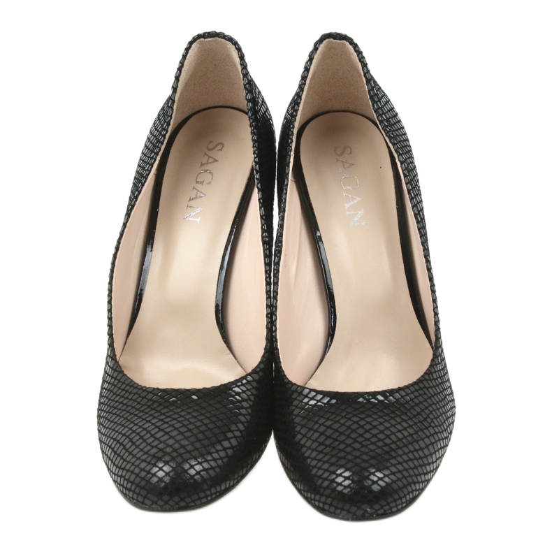 Zapatos de tacón Black Sagan 2600 negro 4
