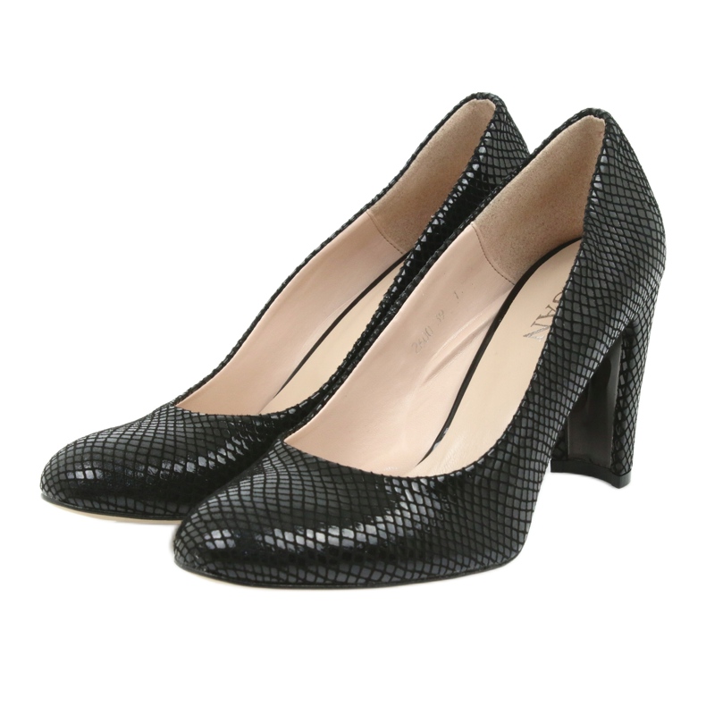 Zapatos de tacón Black Sagan 2600 negro 3