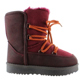 Botas de nieve luna para niños k1647403 rojo 2