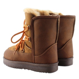 Botas de nieve luna para niños k1647403 marrón 4