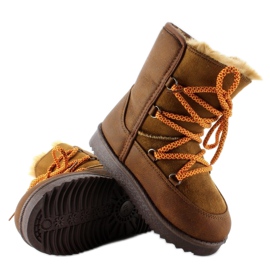 Botas de nieve luna para niños k1647403 marrón 6