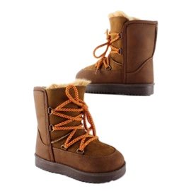 Botas de nieve luna para niños k1647403 marrón 7