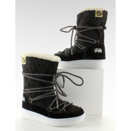 Botas de nieve para niños eskimoski k1646102 Negro 5