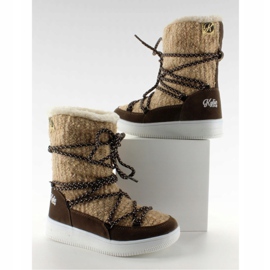 Botas de nieve para niños Eskimoski k1646102 Beige 6