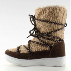 Botas de nieve para niños Eskimoski k1646102 Beige 2