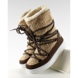 Botas de nieve para niños Eskimoski k1646102 Beige 4