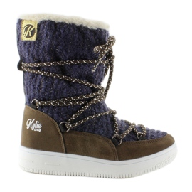 Botas de nieve para niños eskimoski k1646102 Marino azul marino 8
