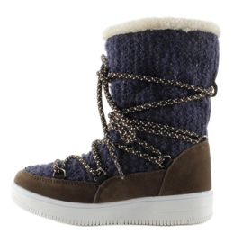 Botas de nieve para niños eskimoski k1646102 Marino azul marino 1