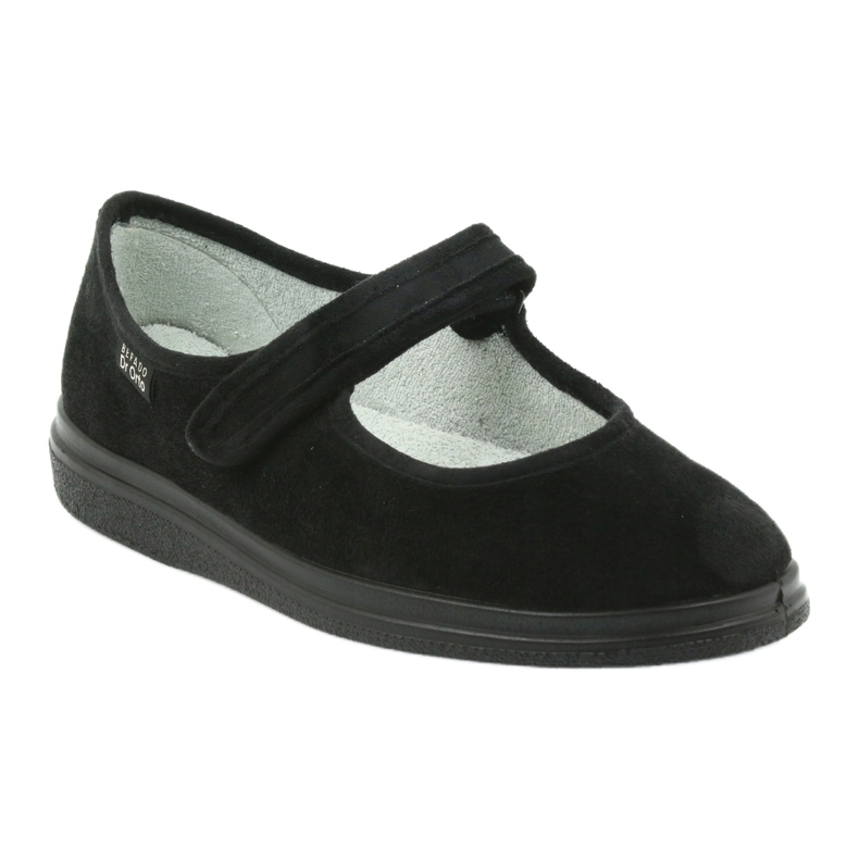 Dr. Inserto de los zapatos de mujer Befado con iones plateados 462d002 Negro 2