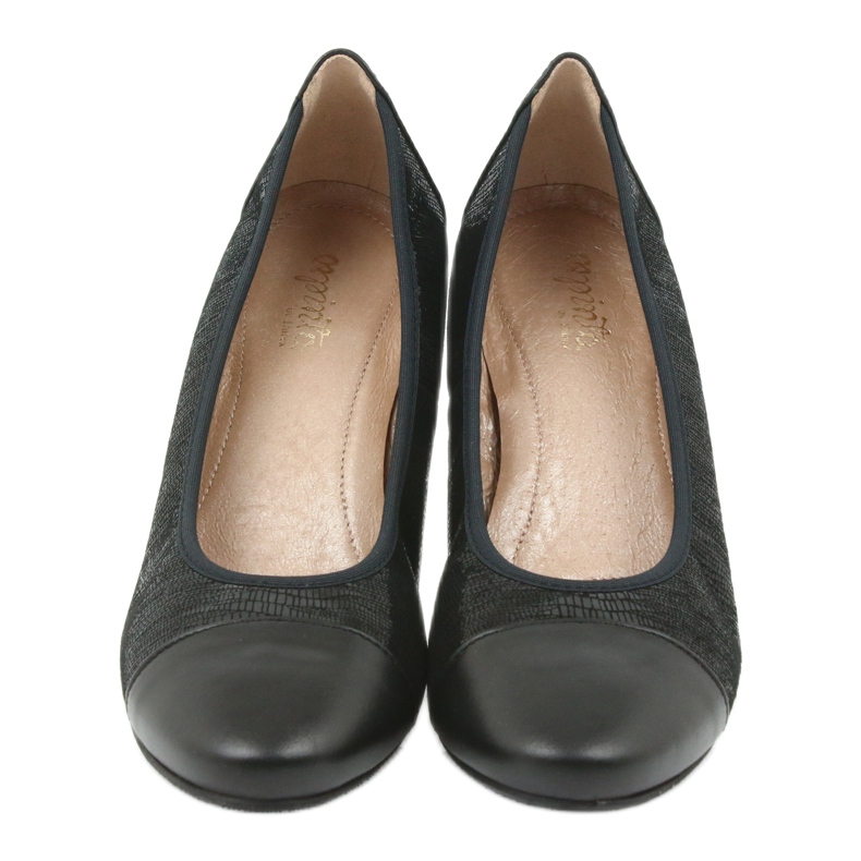 Salón Tacón Espinto 535 negro 4