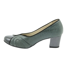 ESPINTO Classic Women's High Heels 395 Tęg G1/2 Gray gris 2