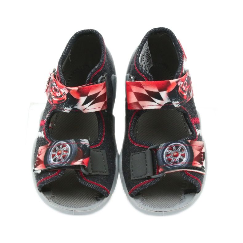 Sandalias infantiles de Befado zapatillas 250p055 gris 4