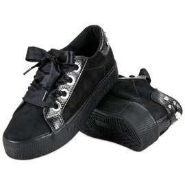 Bestelle Zapatos deportivos atados negro 2